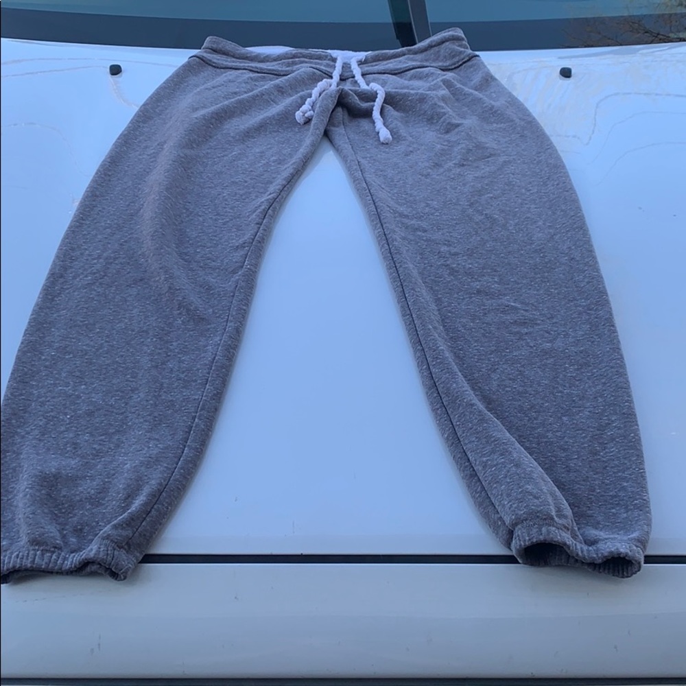 Grey soft joggers